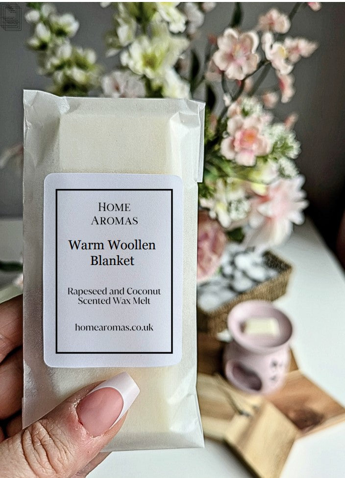 Warm Woollen Blanket Snap Bar Wax Melts